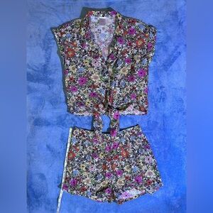 No Boundaries Floral Print Set